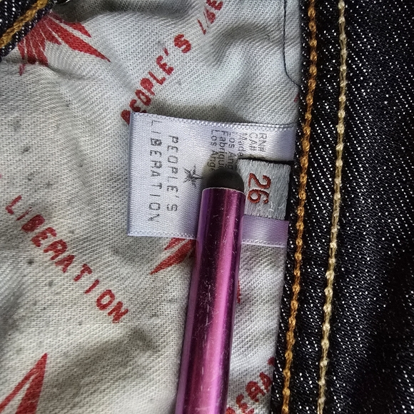 People's Liberation Straight Leg Jeans - Picture 6 of 6